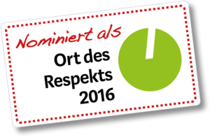 Unsere Schule – nominiert als “Ort des Respekts”