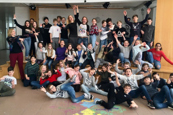 Theaterworkshop mit Lilian Klebow und Erich Altenkopf