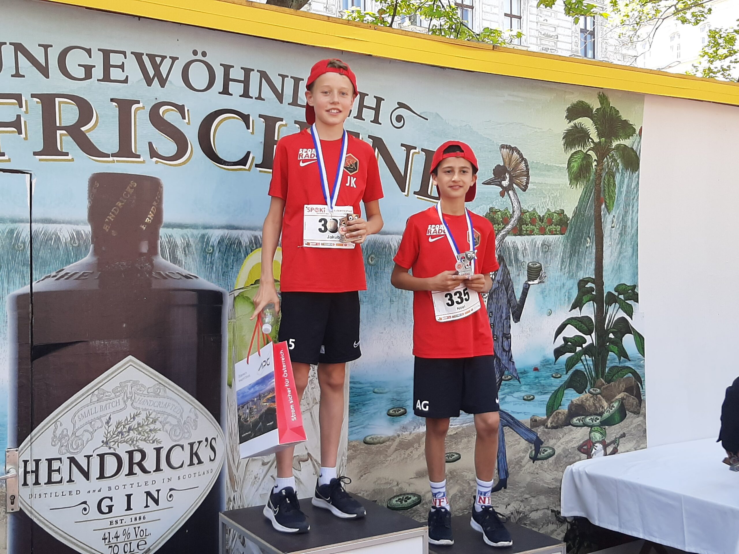 Summerstage-Lauf: 2x Gold, 3x Silber, 1x Bronze fürs G11