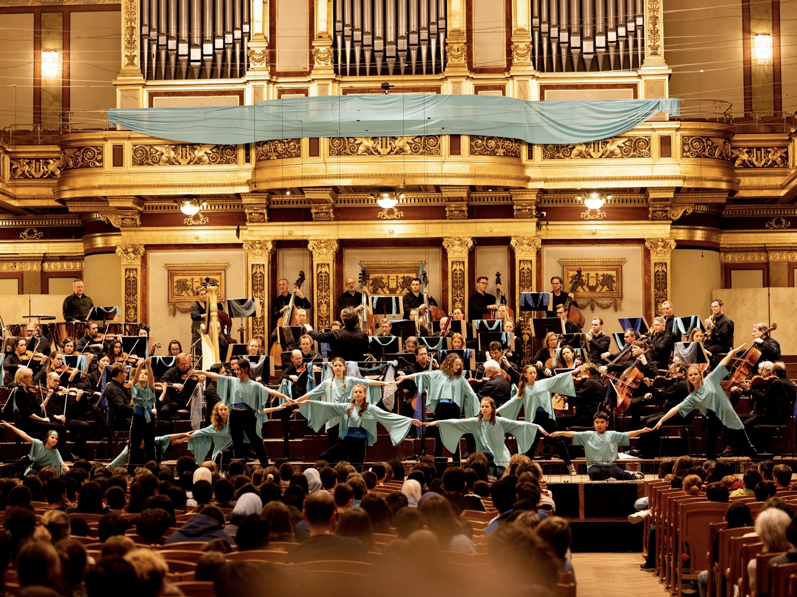 Die 1C im Musikverein