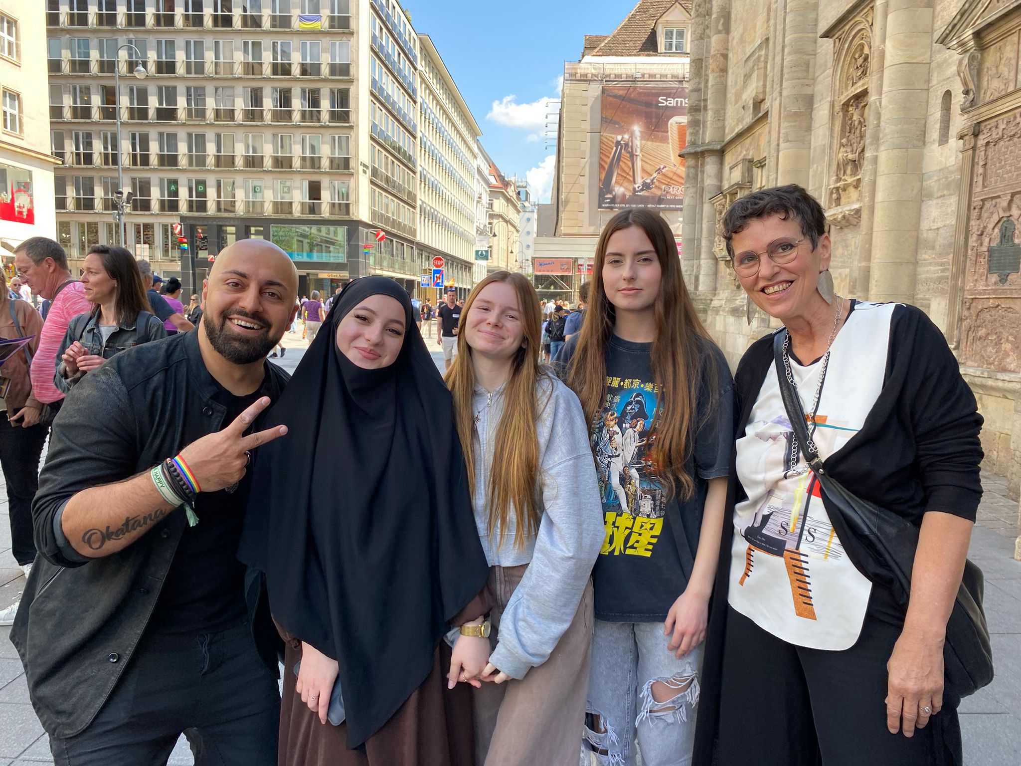 Beim Fest “Wertvoll und tatkräftig” im Stephansdom