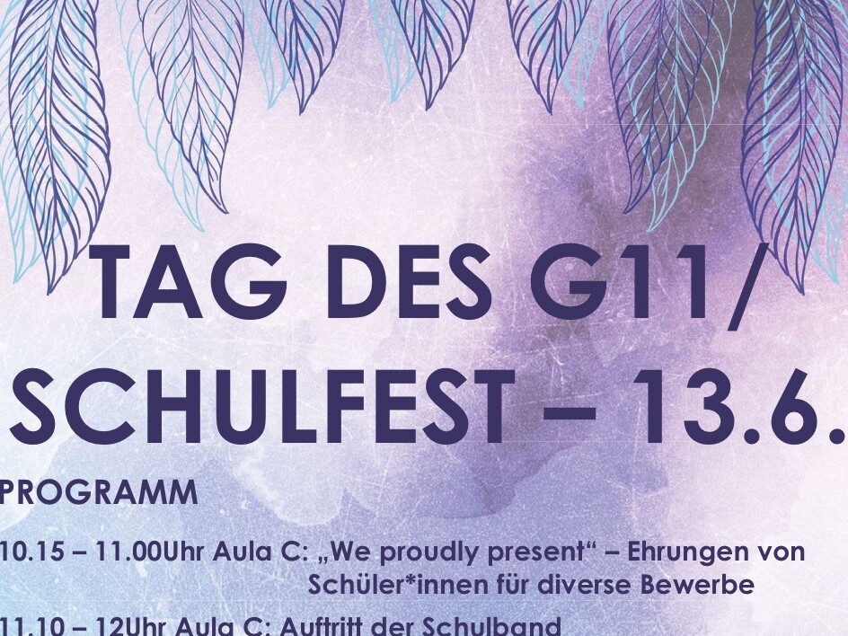 Tag des G11 – 13.6.